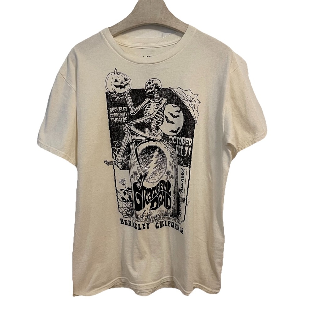 Grateful Dead Shirt Tee Small Mens Halloween Rock Band Concert Nostalgiacore NWT